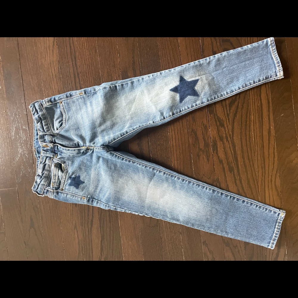 Girls crewcuts straight leg jeans size 8